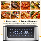 6.34QT Air Fryer | No Fuss Crispy Meals For Busy Families