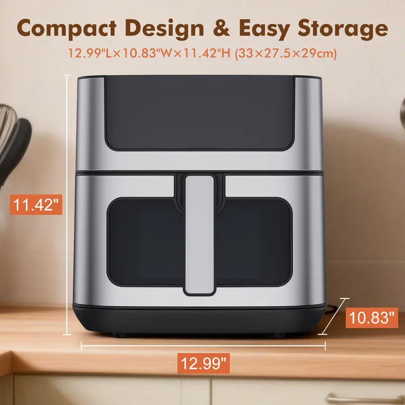 6.34QT Air Fryer | No Fuss Crispy Meals For Busy Families