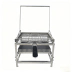 360° Rotating Adjustable Charcoal BBQ Grill